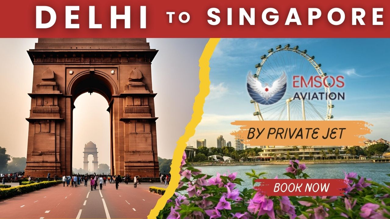 Private Jet on Rent in Singapore
